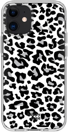 HappyCase Apple iPhone 12 Mini Hoesje Flexibel TPU Panter Print afbeelding 7