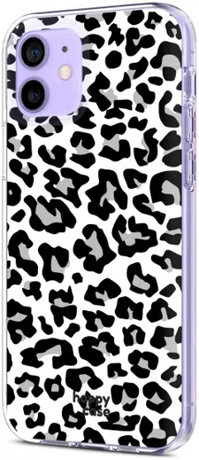 HappyCase Apple iPhone 12 Mini Hoesje Flexibel TPU Panter Print afbeelding 6