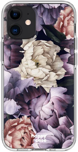 HappyCase Apple iPhone 12 Mini Hoesje Flexibel TPU Flower Print afbeelding 8