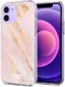 HappyCase Apple iPhone 12 Mini Hoesje Flexibel TPU Pink Marmer Print afbeelding 2