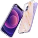 HappyCase Apple iPhone 12 Mini Hoesje Flexibel TPU Pink Marmer Print afbeelding 7