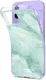 HappyCase Apple iPhone 12 Mini Hoesje Flexibel TPU Mint Marmer Print afbeelding 7