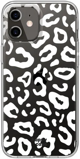 HappyCase iPhone 12 / 12 Pro Hoesje Flexibel TPU Luipaard Print afbeelding 13