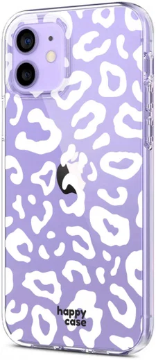HappyCase iPhone 12 / 12 Pro Hoesje Flexibel TPU Luipaard Print afbeelding 12