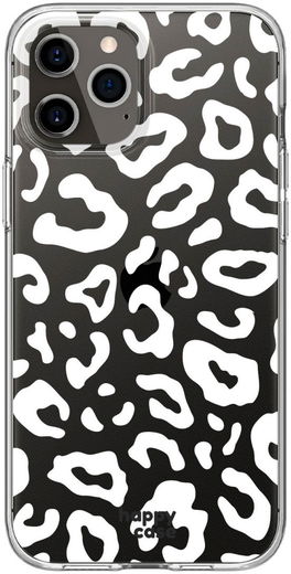 HappyCase iPhone 12 Pro Max Flexibel TPU Hoesje Luipaard Print afbeelding 1