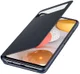 Origineel Samsung Galaxy A42 Hoesje Smart S View Cover Zwart afbeelding 1