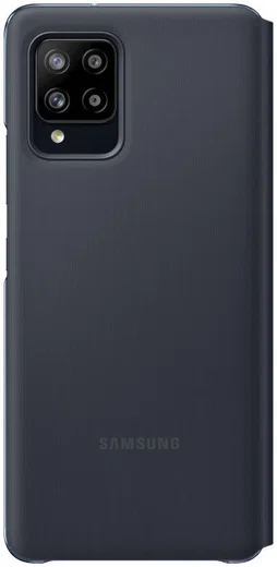 Origineel Samsung Galaxy A42 Hoesje Smart S View Cover Zwart afbeelding 4