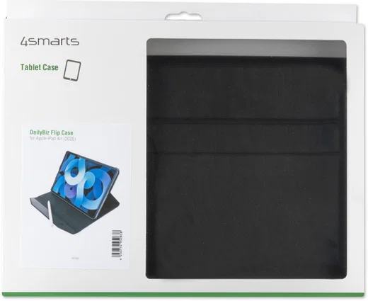 4smarts DailyBiz Apple iPad Air 2020 / 2022 Hoes Book Case Zwart afbeelding 2
