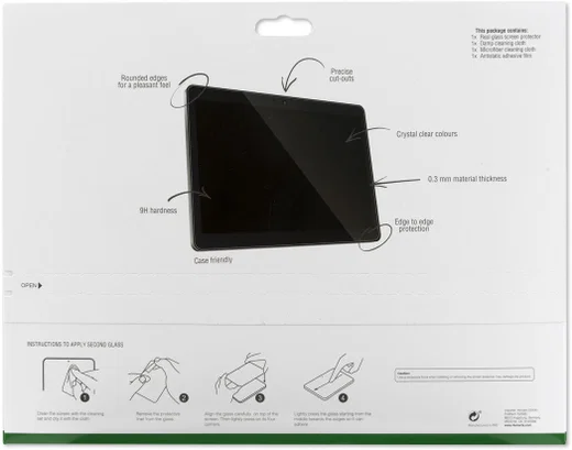 4smarts Second Glass 2.5D for Apple iPad Air 2020 / 2022 afbeelding 3