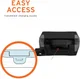 UAG Samsung Galaxy Buds Live/Pro/Buds 2 Hoesje Hard Case Zwart/Grijs afbeelding 6