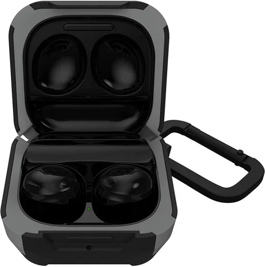 UAG Samsung Galaxy Buds Live/Pro/Buds 2 Hoesje Hard Case Zwart/Grijs afbeelding 2