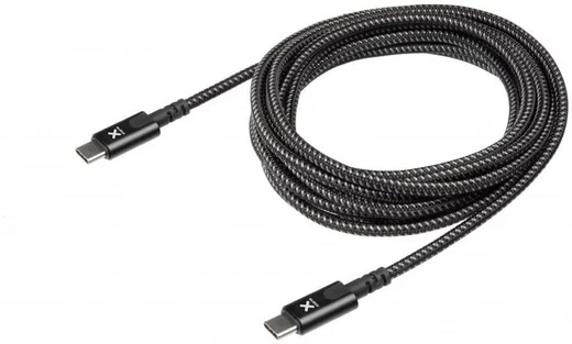 Xtorm Original USB-C 60W Gevlochten Power Delivery Kabel 2 Meter Zwart afbeelding 2