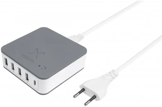 Xtorm Cube Pro Power Hub Oplader 40W met 4 USB Poorten en USB-C afbeelding 1