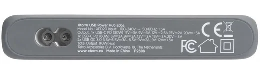 Xtorm Power Hub Edge Laadstation Oplader met 4 Poorten afbeelding 6