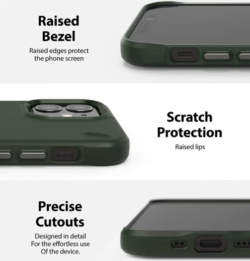 Ringke Onyx Apple iPhone 12 Mini Hoesje Flexibel TPU Groen afbeelding 7