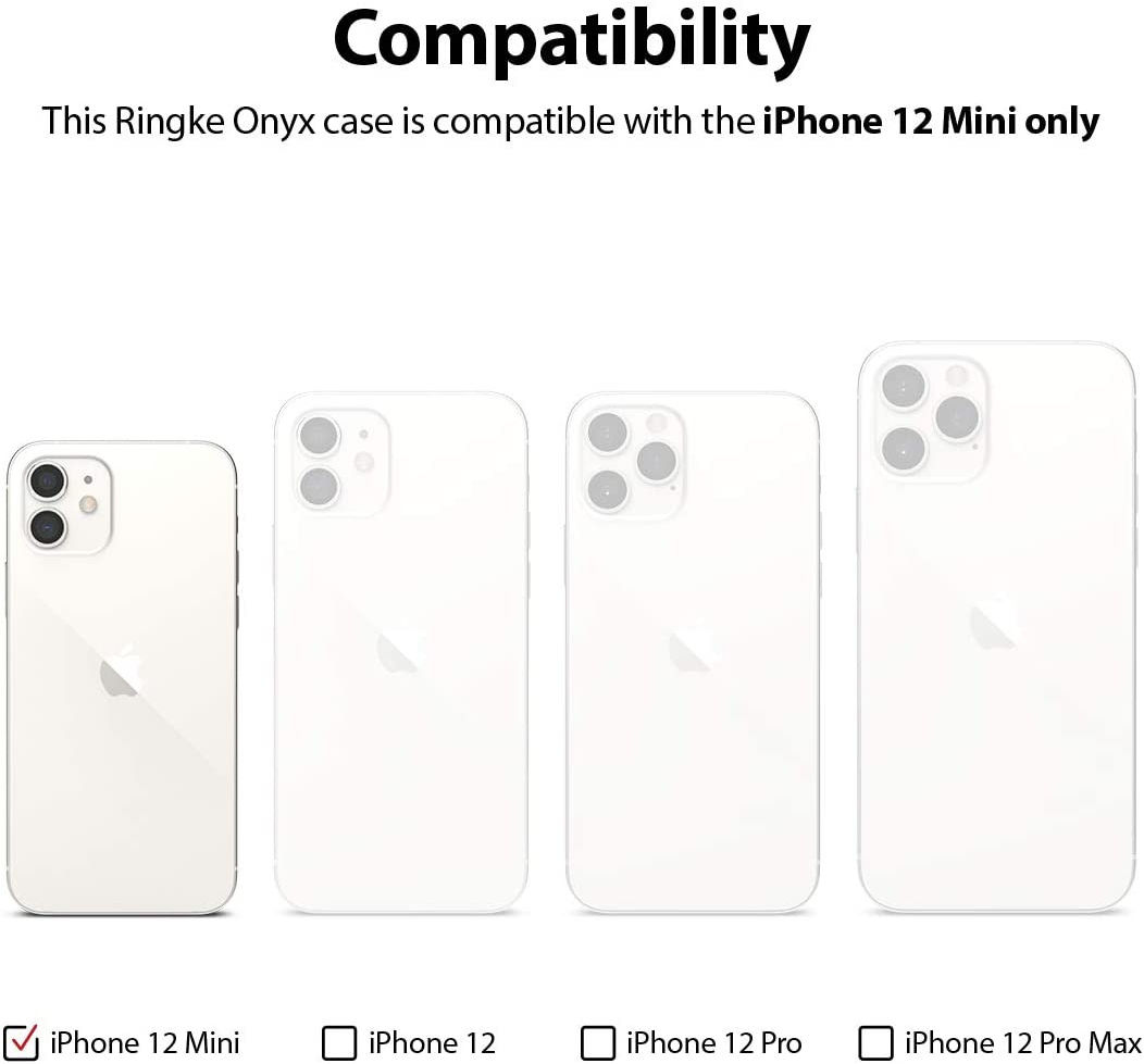 Ringke Onyx Apple iPhone 12 Mini Hoesje Flexibel TPU Groen afbeelding 9