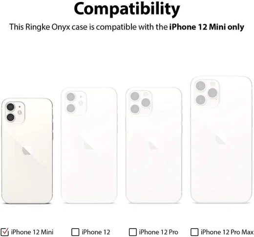 Ringke Onyx Apple iPhone 12 Mini Hoesje Flexibel TPU Groen afbeelding 9