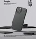 Ringke Onyx Apple iPhone 12 Pro Max Hoesje Flexibel TPU Grijs afbeelding 4
