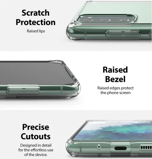 Ringke Fusion Samsung Galaxy S20 FE Hoesje Transparant afbeelding 5