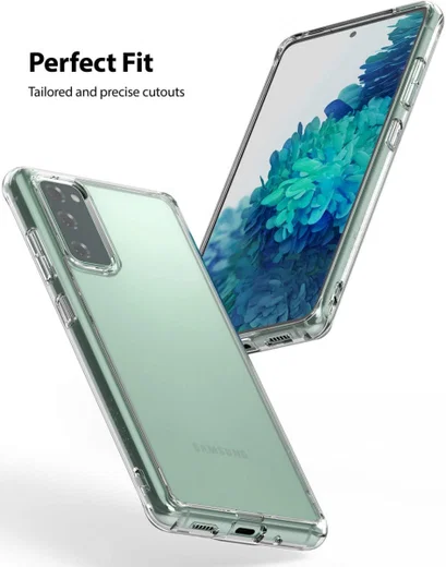 Ringke Fusion Samsung Galaxy S20 FE Hoesje Matte Transparant afbeelding 4