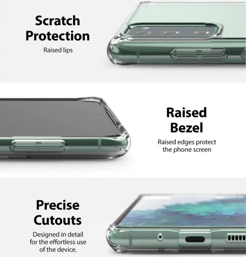 Ringke Fusion Samsung Galaxy S20 FE Hoesje Matte Transparant afbeelding 8