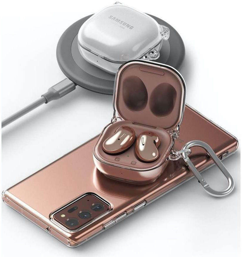 Ringke Samsung Buds (FE / Pro / 2 / 2 Pro / Live) Hoesje Transparant afbeelding 2