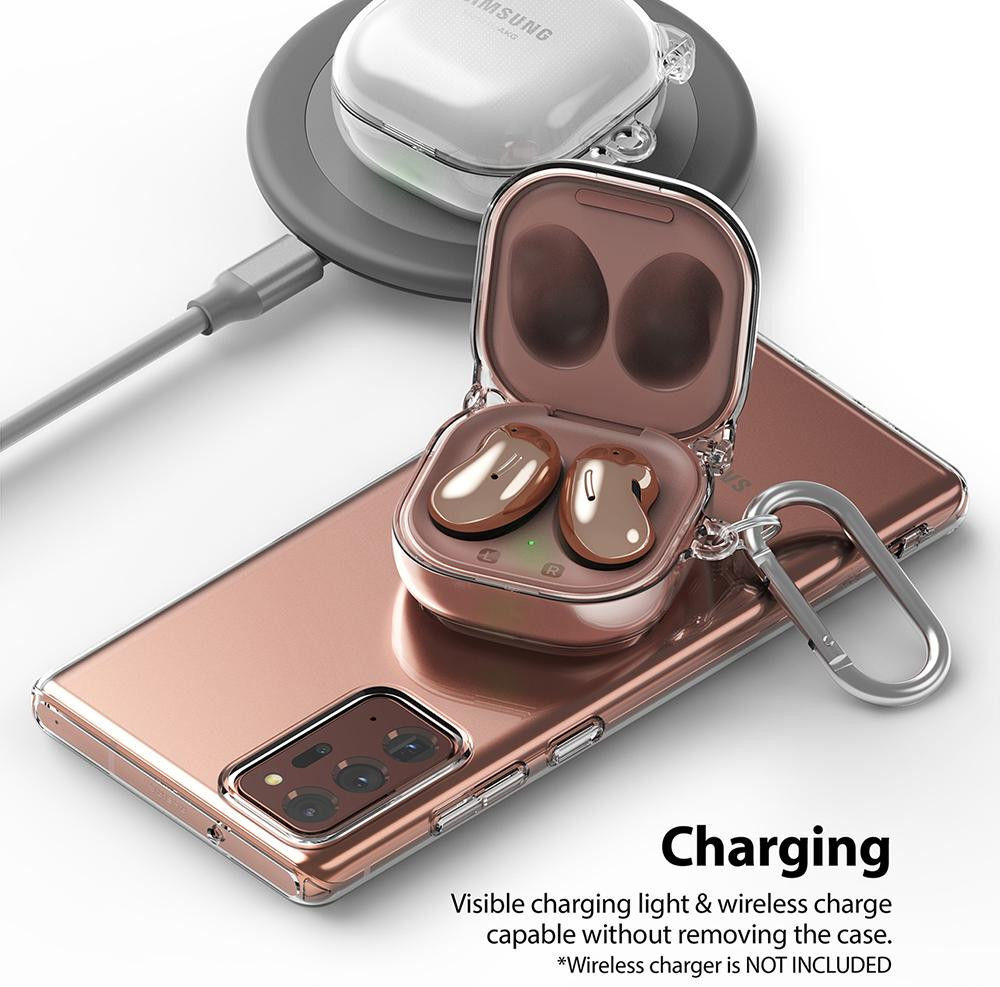 Ringke Samsung Buds (FE / Pro / 2 / 2 Pro / Live) Hoesje Transparant afbeelding 6
