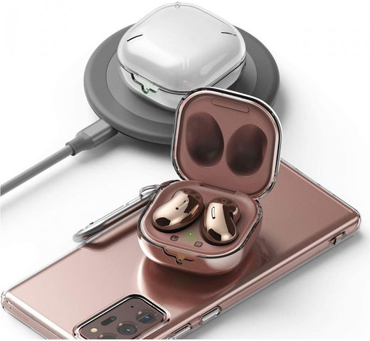 Ringke Slim X Samsung Galaxy Buds Live/Pro/Buds 2 Hoesje Transparant afbeelding 2