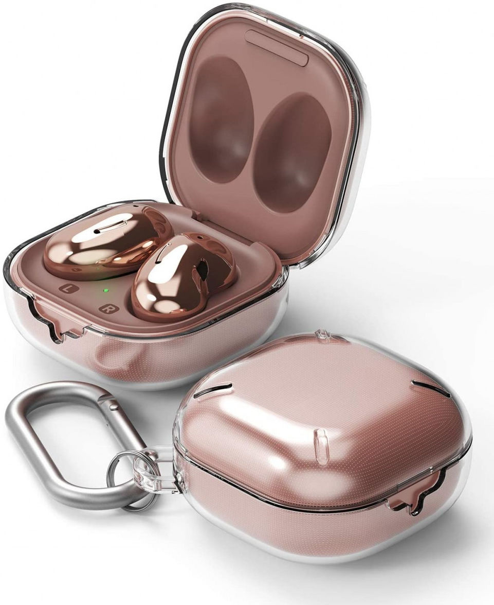 Ringke Slim X Samsung Galaxy Buds Live/Pro/Buds 2 Hoesje Transparant afbeelding 1