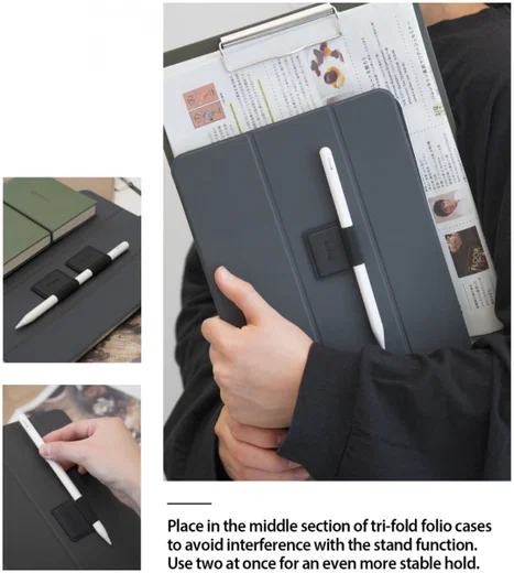 Ringke Pennen Houder voor Tablet - iPad (2 Pack) afbeelding 6