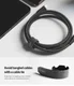 Ringke USB-C C naar Apple Lightning Kabel 1.2 Meter Zwart afbeelding 7