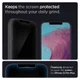 Spigen EZ Fit Glas.tR Apple iPhone 12 Pro Max Screenprotector (2-Pack) afbeelding 3