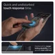 Spigen EZ Fit Glas.tR Apple iPhone 12 Pro Max Screenprotector (2-Pack) afbeelding 4