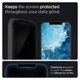 Spigen EZ Fit Glas.tR Apple iPhone 12/12 Pro Screen Protector (2-Pack) afbeelding 4
