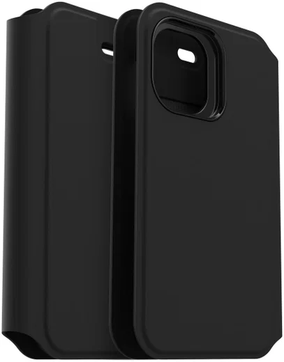 OtterBox Strada Via Series Apple iPhone 12 Mini Hoesje Black Night afbeelding 2