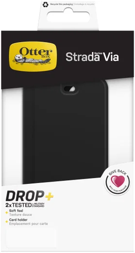 OtterBox Strada Via Series Apple iPhone 12 Mini Hoesje Black Night afbeelding 11