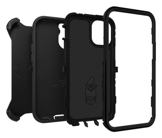OtterBox Defender Apple iPhone 12 / 12 Pro Hoesje Zwart afbeelding 12