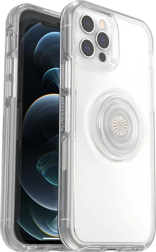 OtterBox Otter + Pop Symmetry iPhone 12/12 Pro Hoesje Transparant afbeelding 1