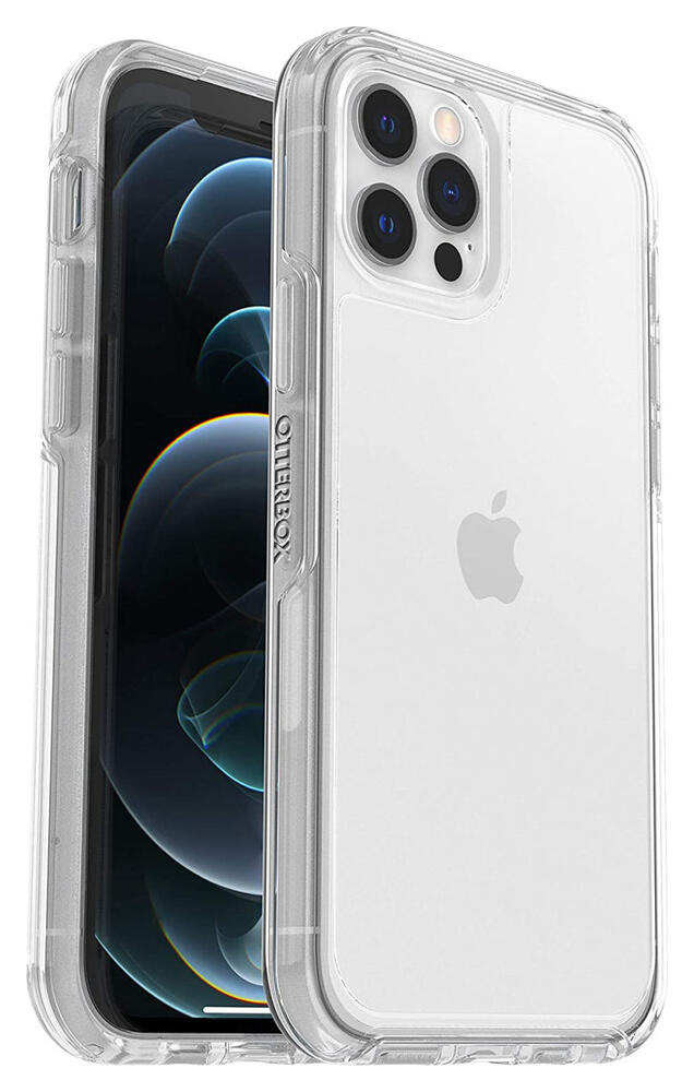 OtterBox Symmetry Apple iPhone 12 / 12 Pro Hoesje Transparant afbeelding 1
