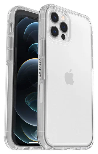 OtterBox Symmetry Apple iPhone 12 / 12 Pro Hoesje Transparant afbeelding 1