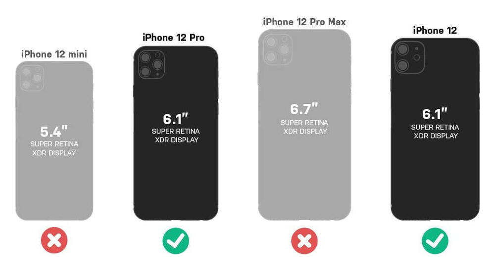 OtterBox Symmetry Apple iPhone 12 / 12 Pro Hoesje Transparant afbeelding 9