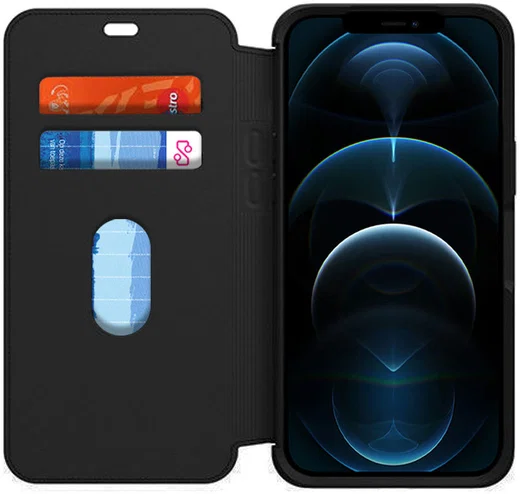 OtterBox Strada Apple iPhone 12 Pro Max Hoesje Book Case Black afbeelding 2