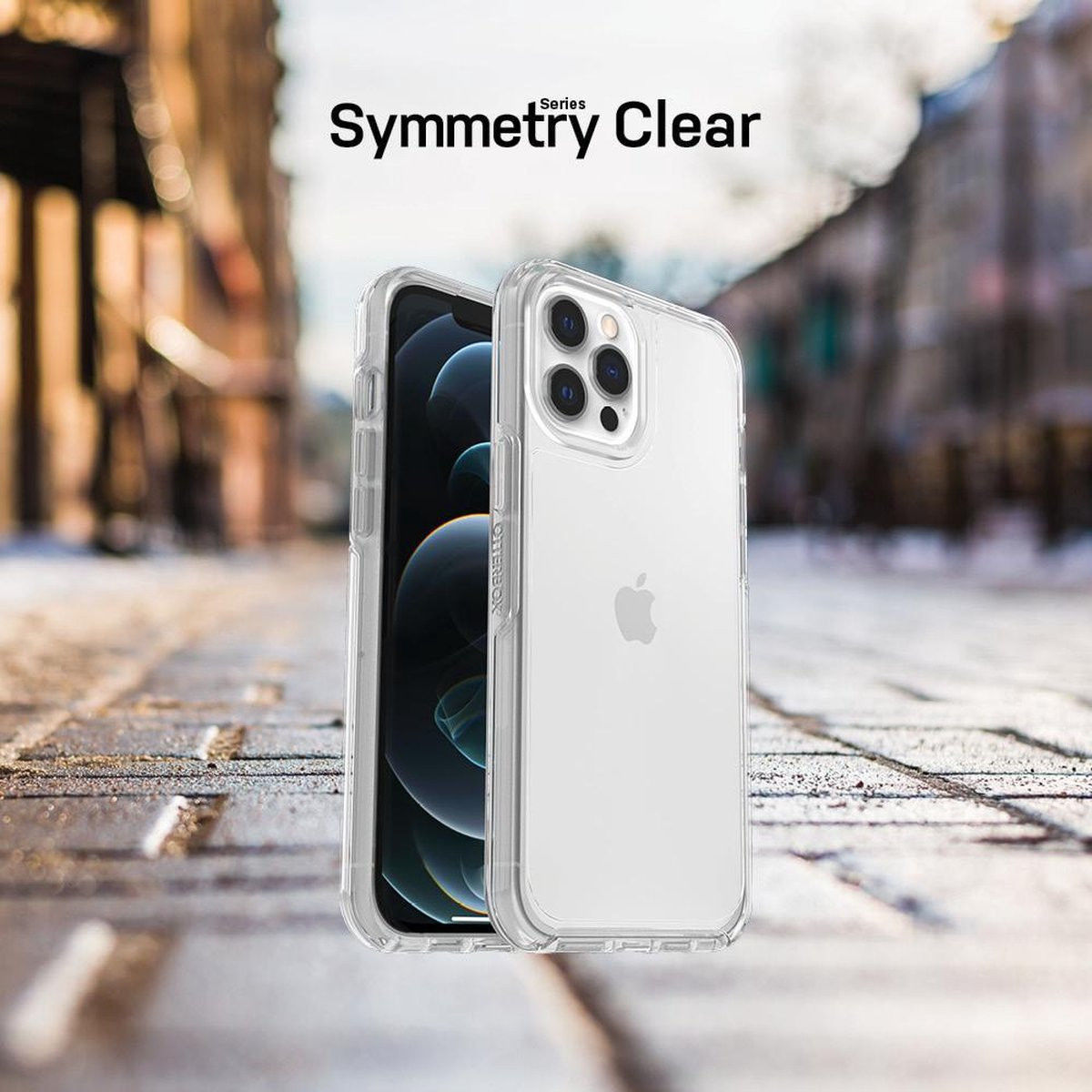 OtterBox Symmetry Series iPhone 12 Pro Max Hoesje Transparant afbeelding 6