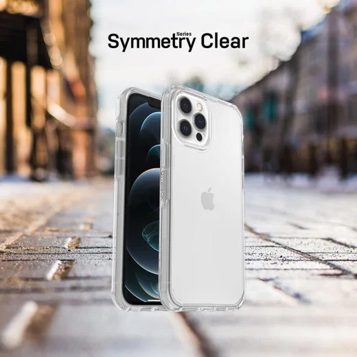 OtterBox Symmetry Series iPhone 12 Pro Max Hoesje Transparant afbeelding 6