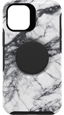 OtterBox Otter + Pop Symmetry iPhone 12 Mini Hoesje Wit Marmer afbeelding 7