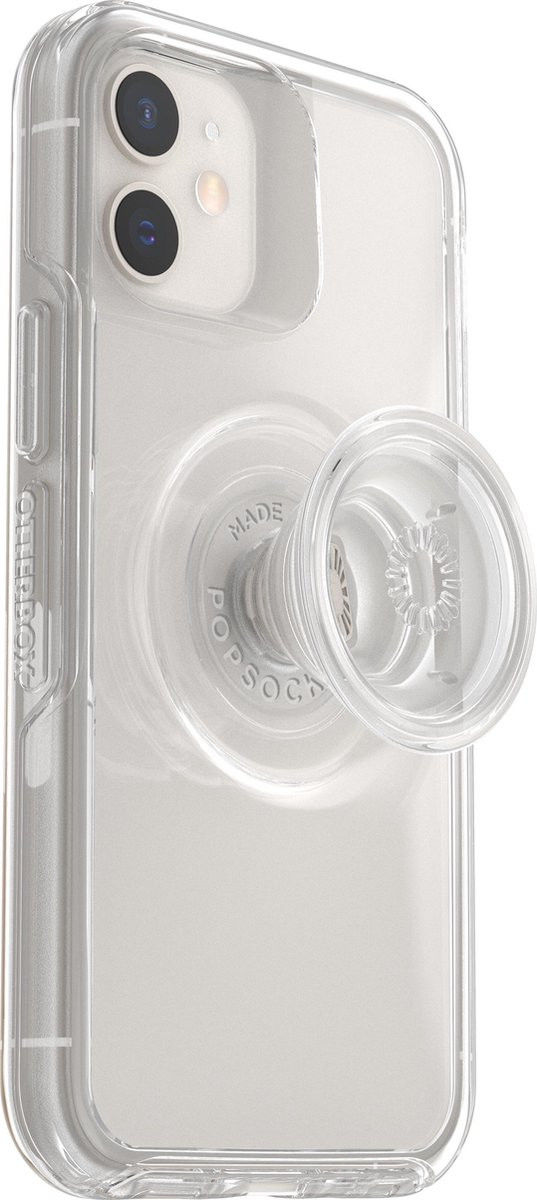 OtterBox Otter + Pop Symmetry iPhone 12 Mini Hoesje Transparant afbeelding 4