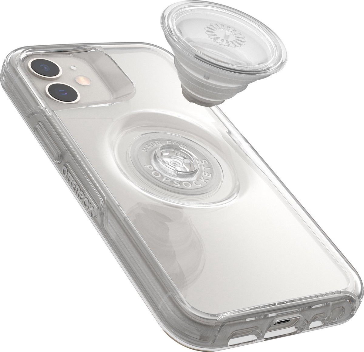 OtterBox Otter + Pop Symmetry iPhone 12 Mini Hoesje Transparant afbeelding 5