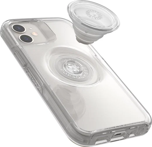 OtterBox Otter + Pop Symmetry iPhone 12 Mini Hoesje Transparant afbeelding 5