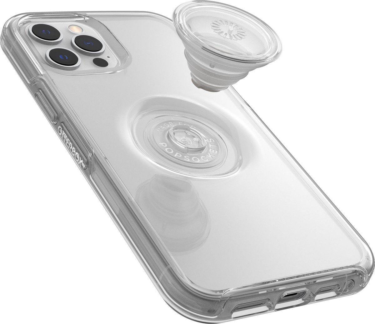 Otter + Pop Symmetry Series iPhone 12 Pro Max Hoesje Transparant afbeelding 3