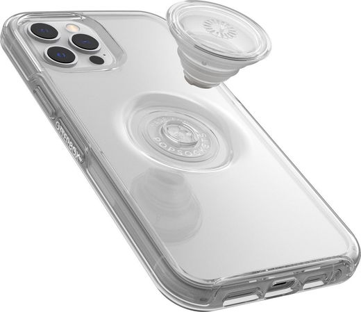 Otter + Pop Symmetry Series iPhone 12 Pro Max Hoesje Transparant afbeelding 3